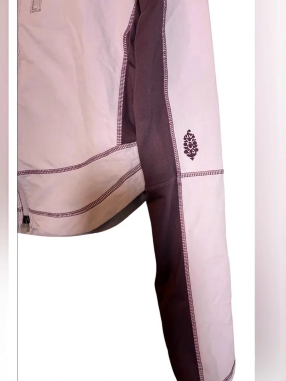 Free People Movement 🔥 Dasher Run Jacket Lavender Shadow Purple **Please Read**